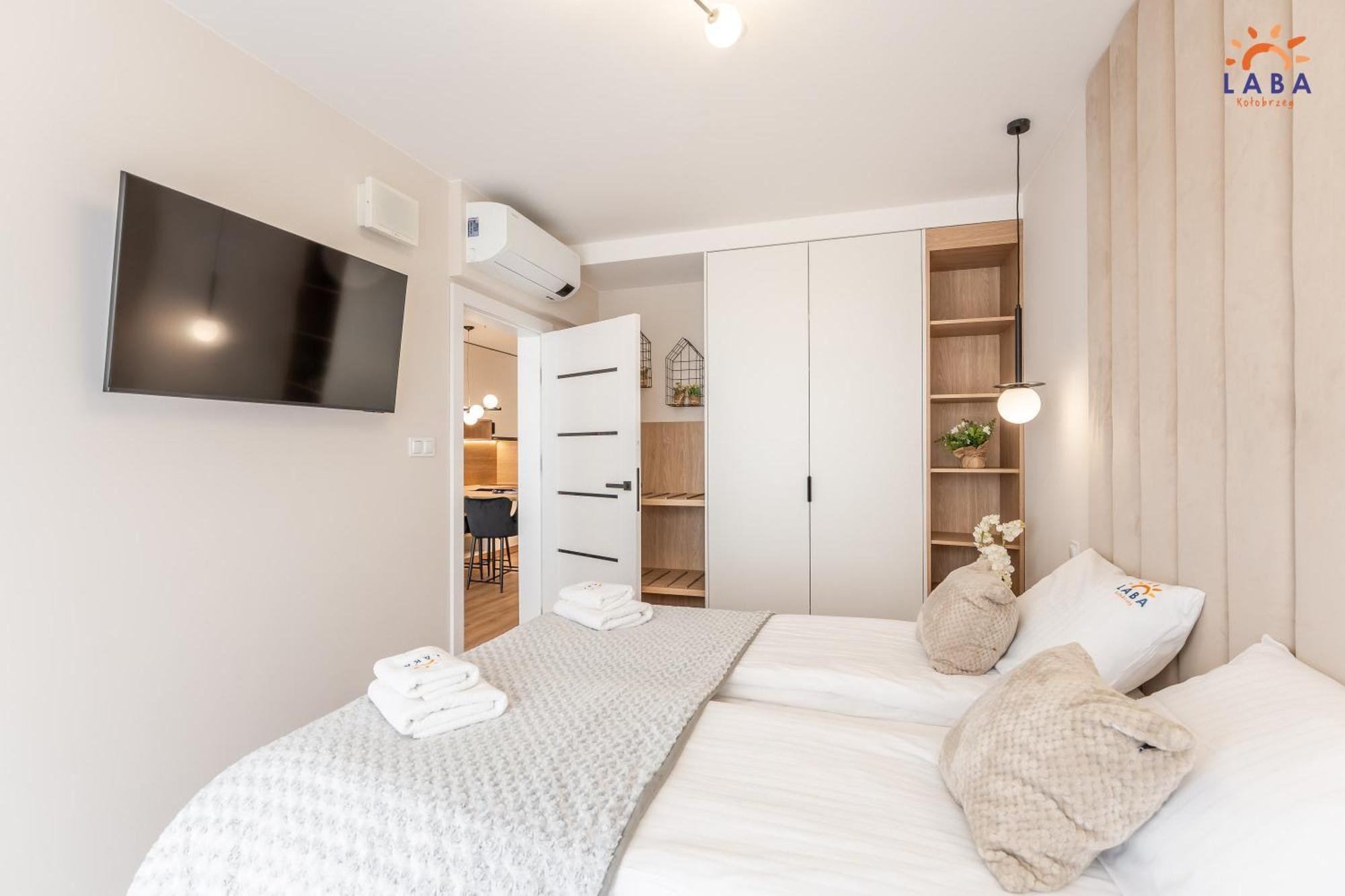 Laba Kolobrzeg Apartamenty Kasprowicza 20C Parking Basen Fitness Bawialnia W Cenie, Parkplatz Schwimmbad Fitness Spielzimmer Im Preis ภายนอก รูปภาพ